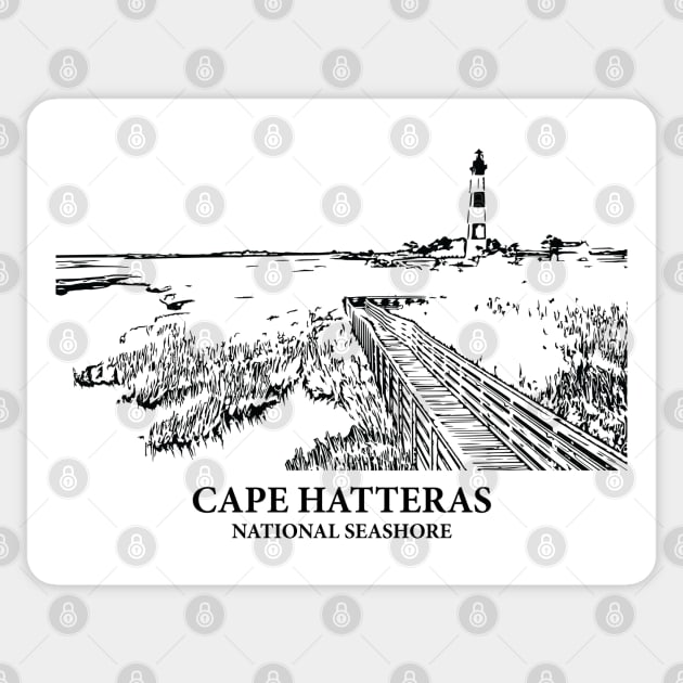 Cape Hatteras National Seashore Sticker by Lakeric